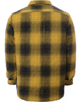 Mens FKN Awesome Reversible Flannel Jacket in Yellow & Black