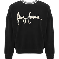 Mens FKN Awesome Pilled Cursive Crew Sweat in Black