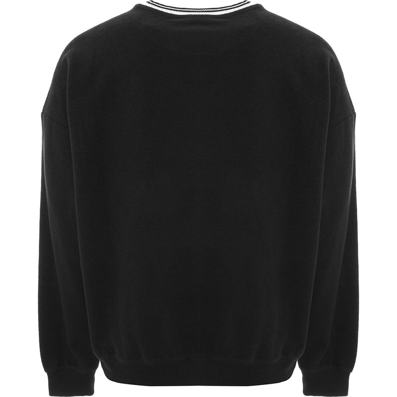 Mens FKN Awesome Pilled Cursive Crew Sweat in Black