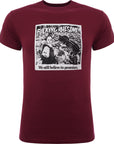 Mens FKN Awesome Promises T-Shirt in Maroon