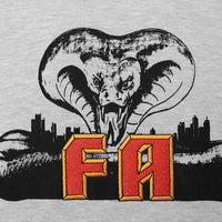 Mens FKN Awesome Snake Crew Sweat in Grey