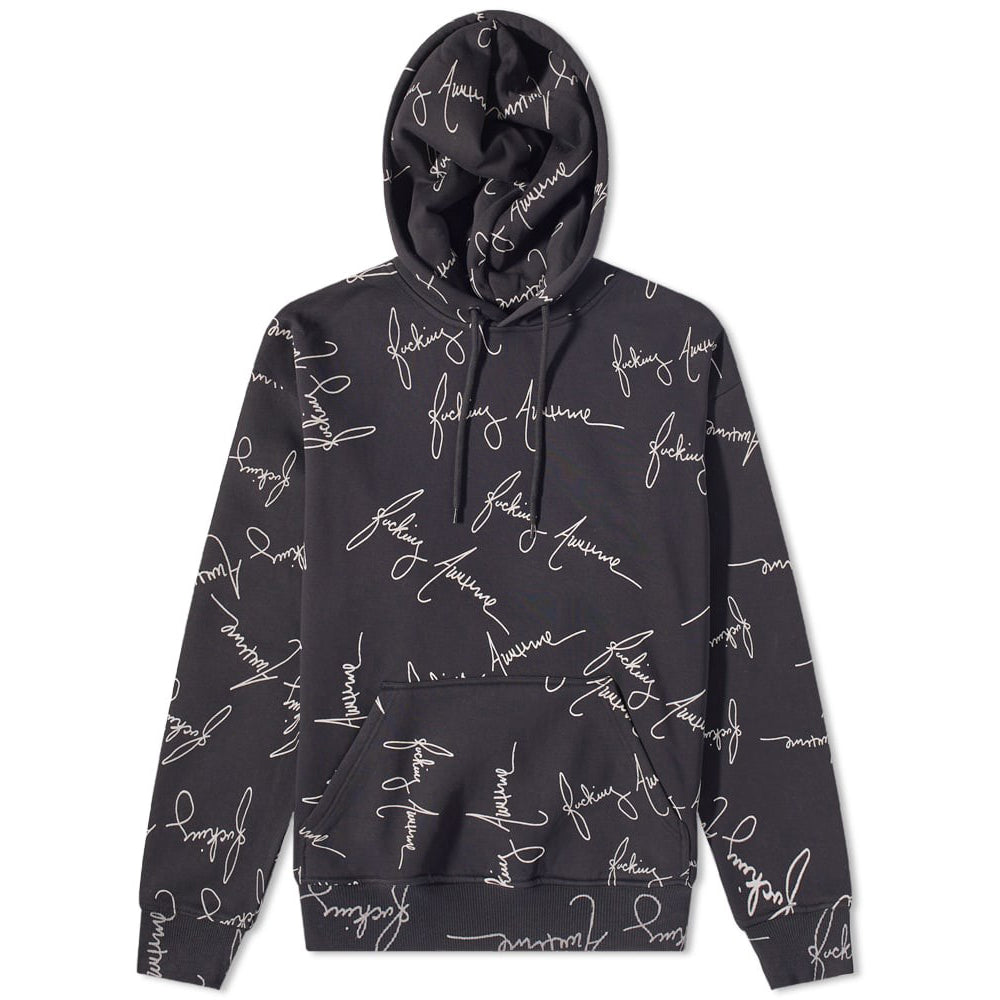 Mens FKN Awesome Cursive Hoodie