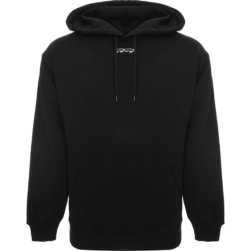 Mens FKN Awesome Outline Drip Hoodie in Black