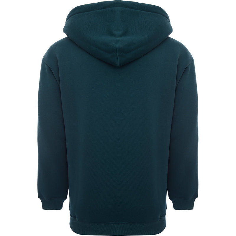 Mens FKN Awesome Outline Drip Hoodie in Teal