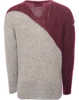 NOMA t.d. Men's Grey Hand Knitted Mohair Cardigan