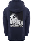 Mens FKN Awesome Faces Hoodie in Navy