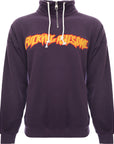 Mens FKN Awesome FA Quarter Zip Sweat in Purple