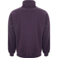 Mens FKN Awesome FA Quarter Zip Sweat in Purple