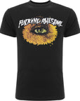 Mens FKN Awesome Pixel Eye T-Shirt in Black