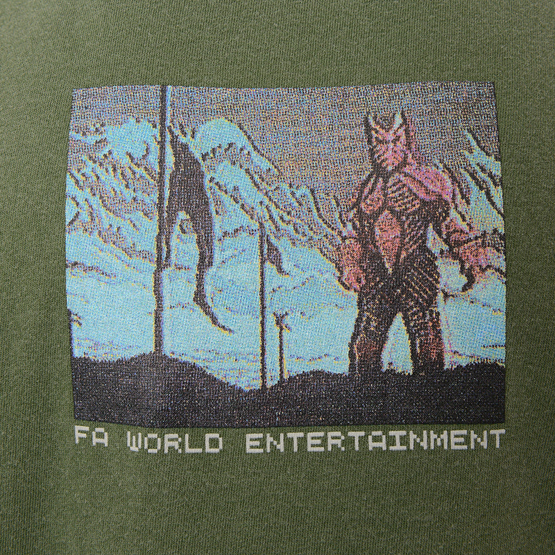 Mens FKN Awesome Atari T-Shirt in Hemp