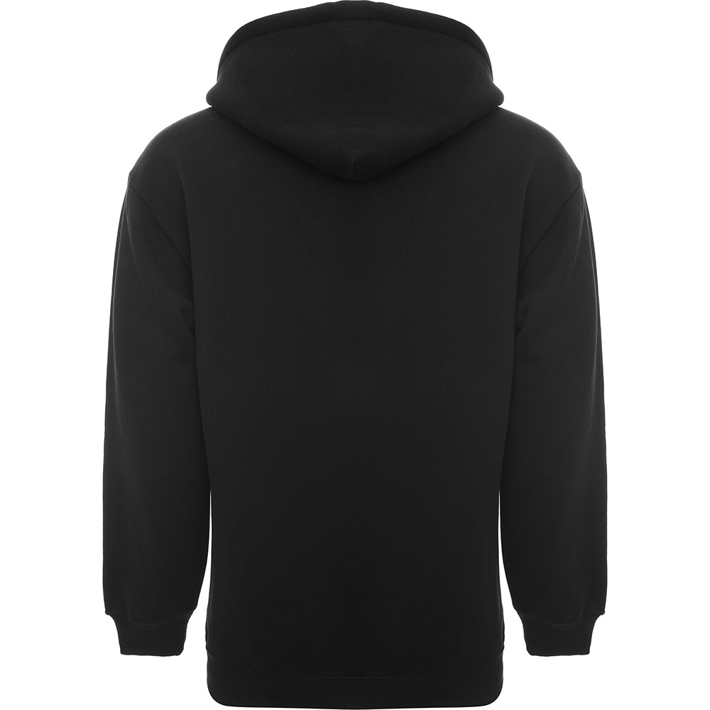 Mens FKN Awesome Cut Out Logo Hoodie in Black