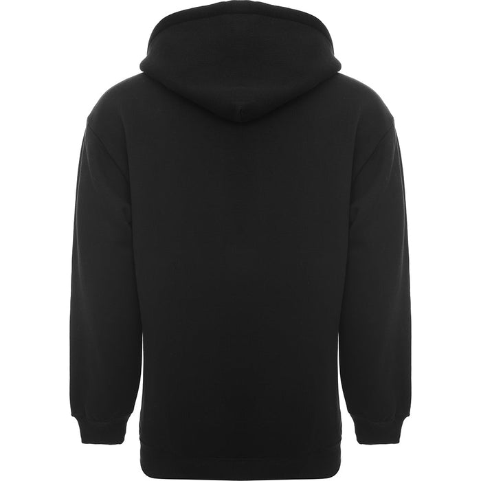 Mens FKN Awesome Cut Out Logo Hoodie in Black