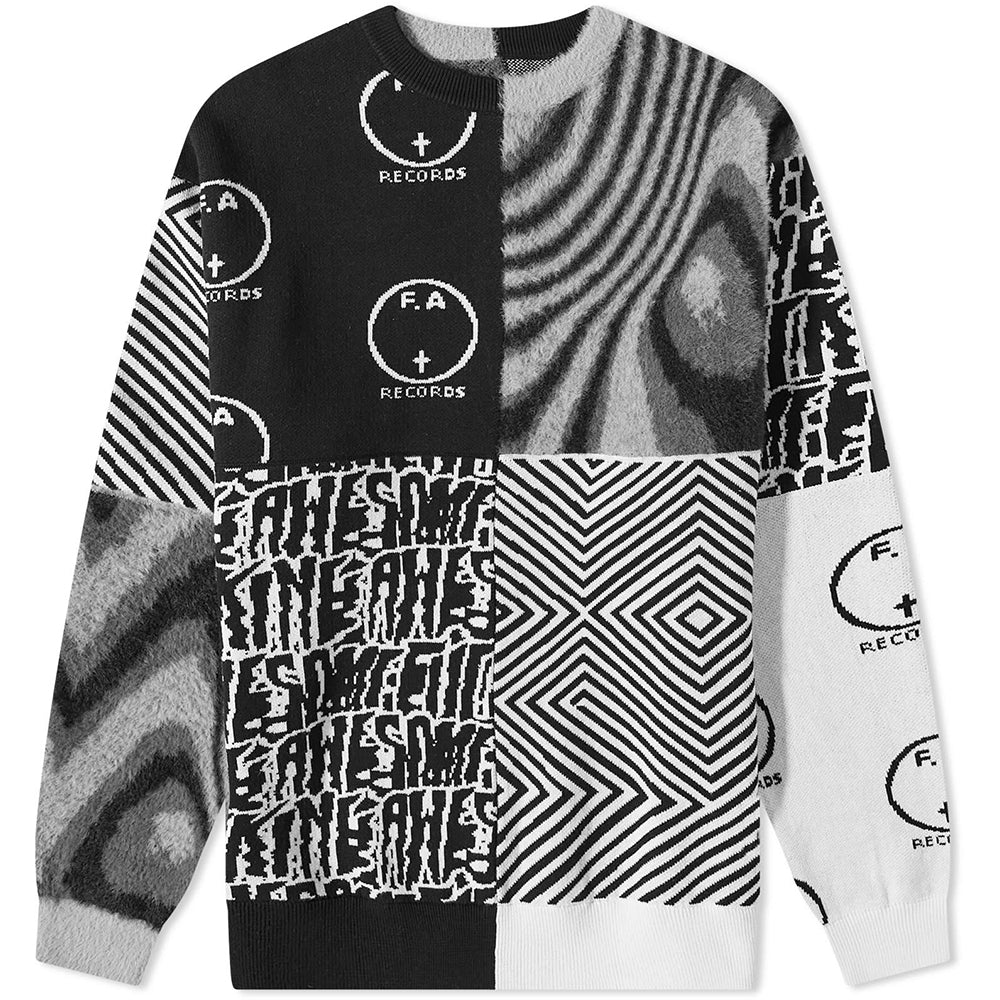 Mens FKN Awesome Cult of Personality Crew Knit