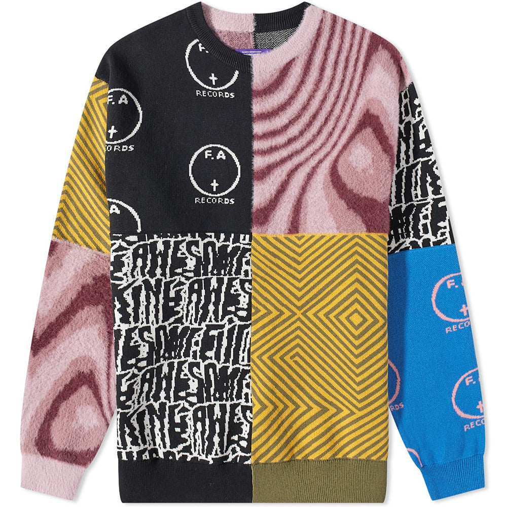 Mens FKN Awesome Cult of Personality Crew Knit