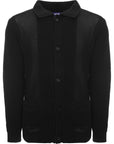 Mens FKN Awesome Library Knit Shirt in Black