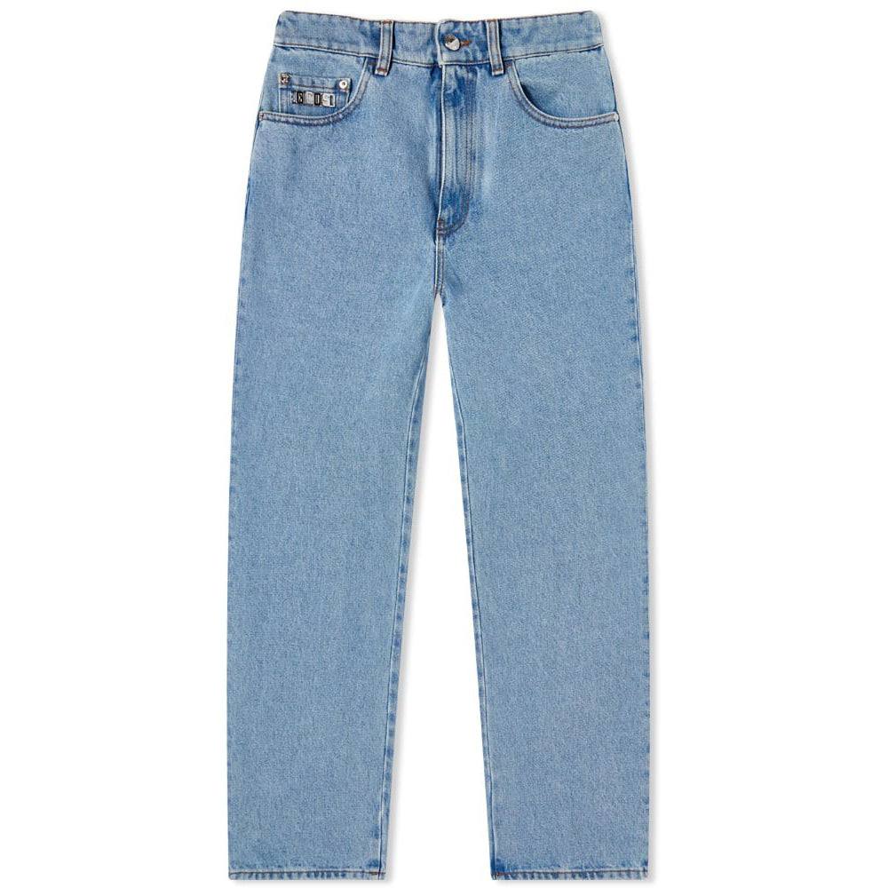 Womens GCDS Choker Denim Jeans