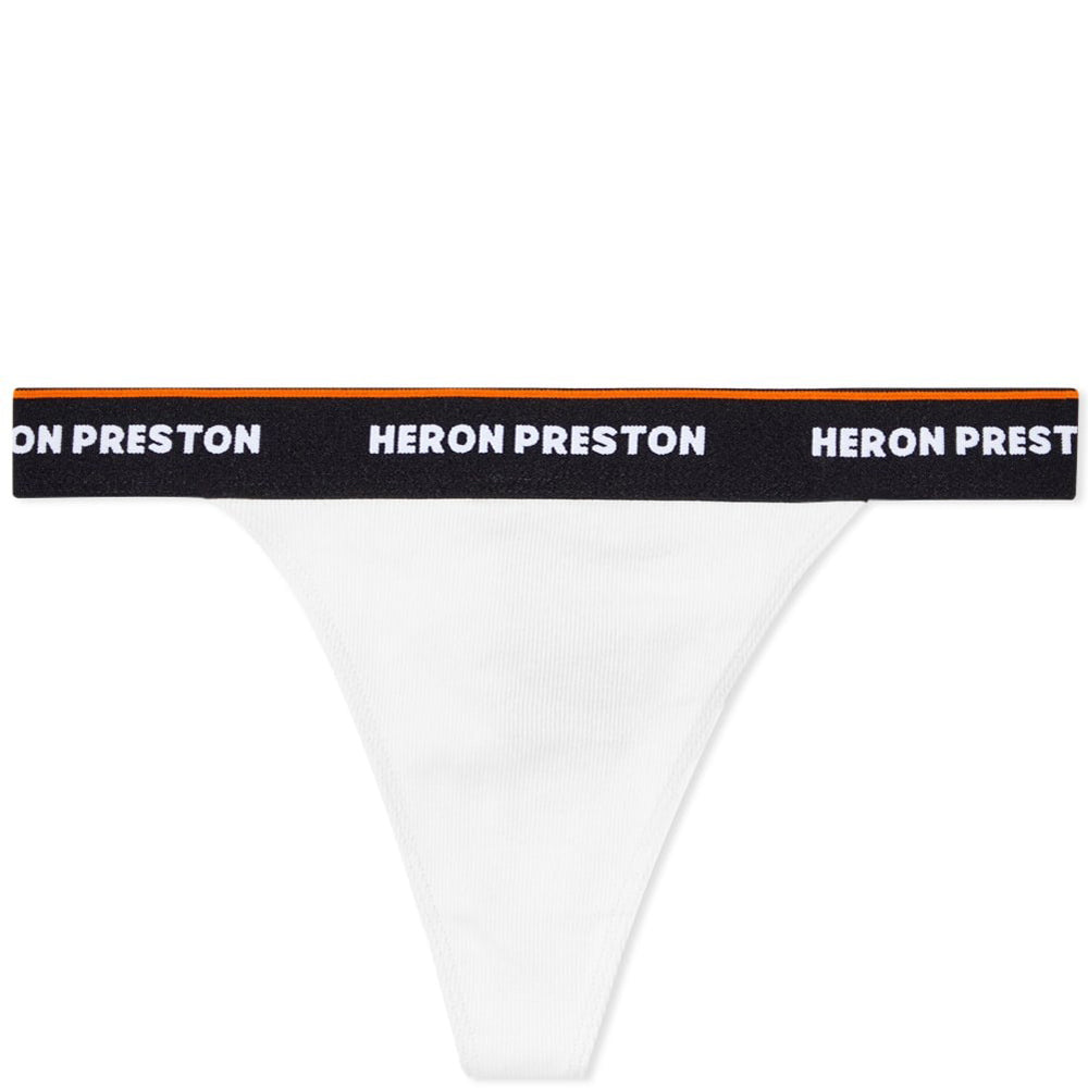 Womens Heron Preston Logo Thong