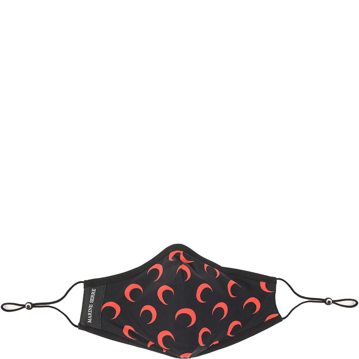 Womens Marine Serre All Over Moon Daily Mask in Red