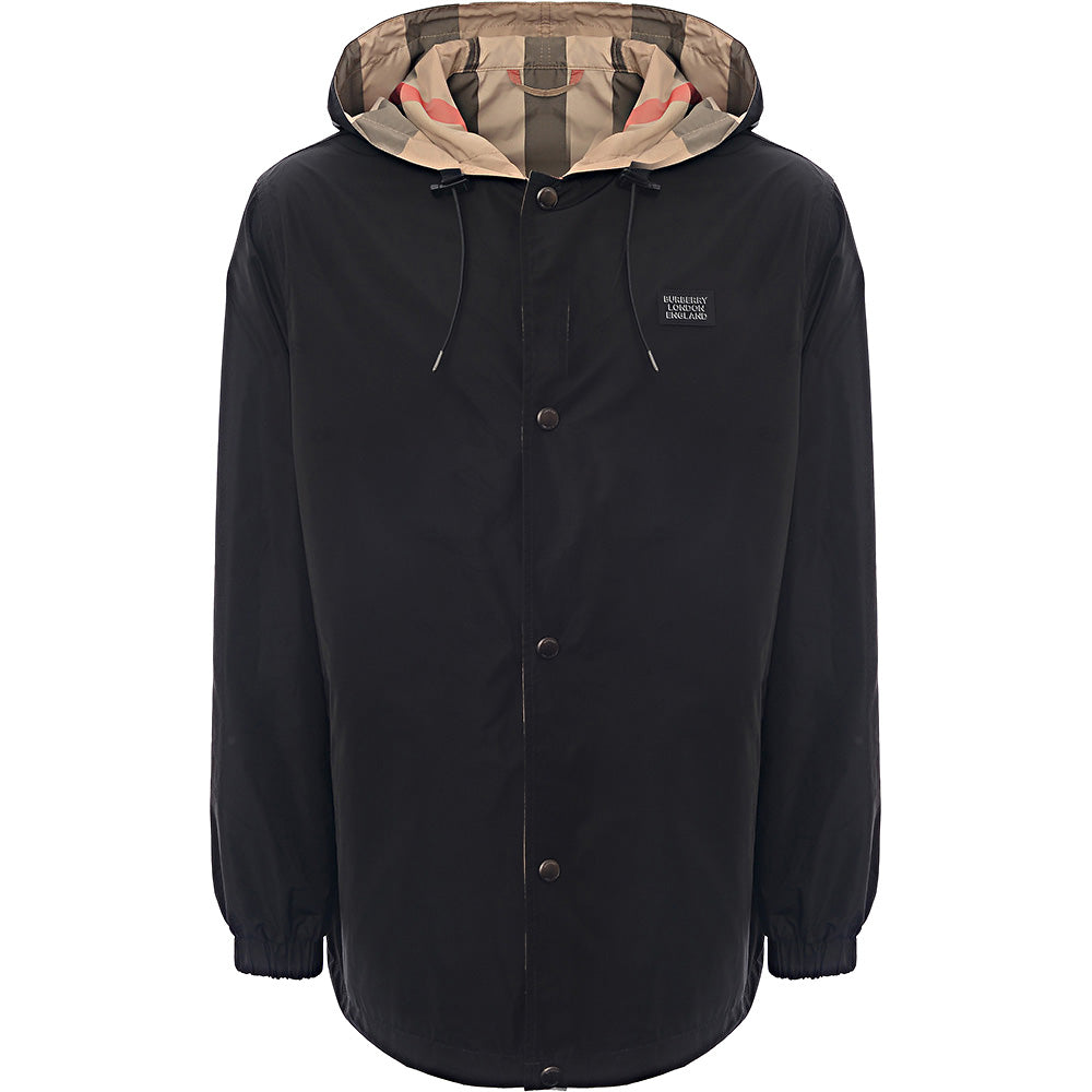 Burberry Men's Beige Elmhurst Reversible Jacket