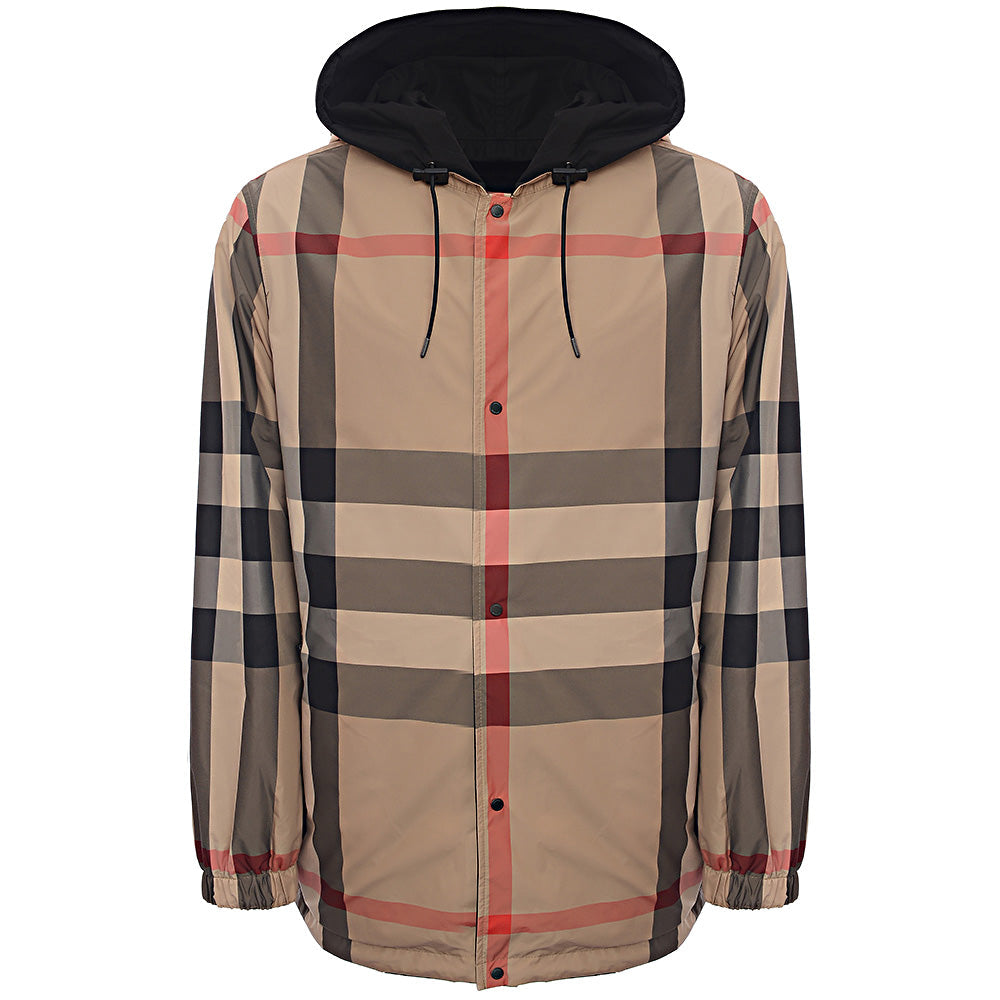 Burberry Men's Beige Elmhurst Reversible Jacket