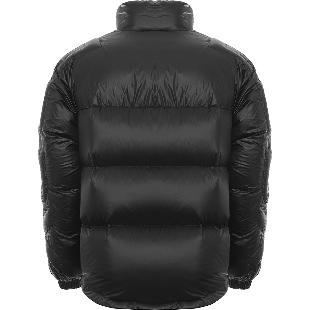 Mens Burberry Ladock Sleeve Logo Down Jacket in Black