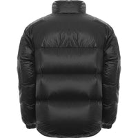 Mens Burberry Ladock Sleeve Logo Down Jacket in Black