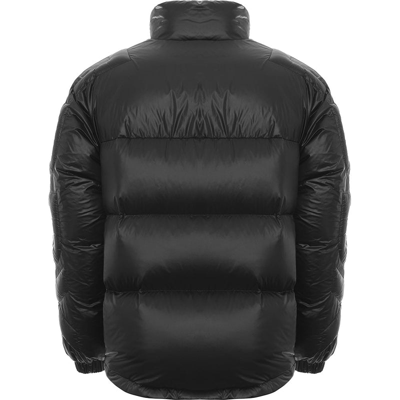 Mens Burberry Ladock Sleeve Logo Down Jacket in Black