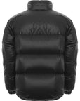 Mens Burberry Ladock Sleeve Logo Down Jacket in Black