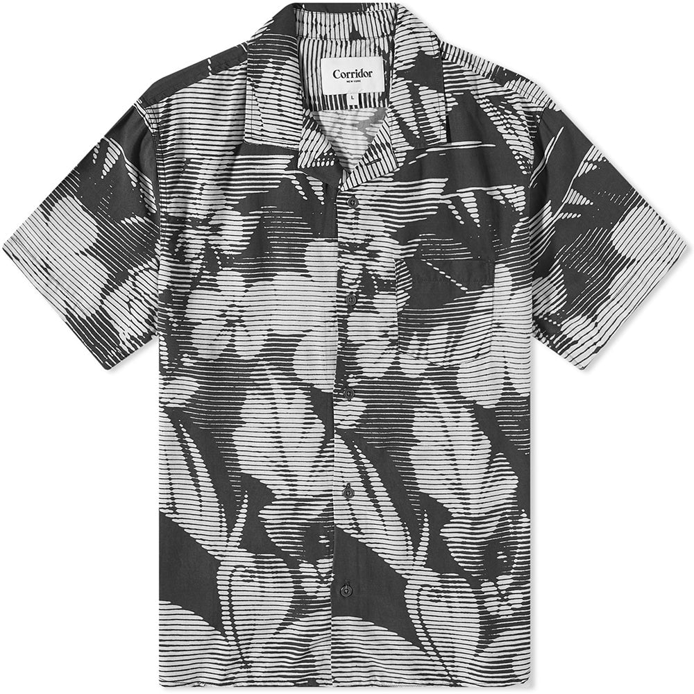 Mens Corridor Late Night Hawaiian Vacation Shirt