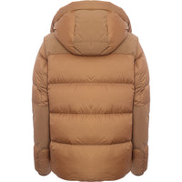 Mens Burberry Leeds Down Jacket in Beige