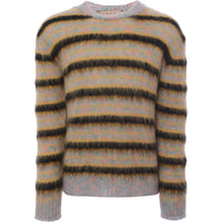 Mens Marni Mohair Crew Neck Sweat in Multicoloured