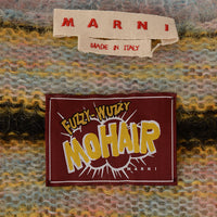 Mens Marni Mohair Crew Neck Sweat in Multicoloured