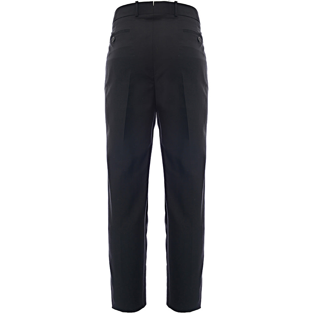 Alexander McQueen Men's Black Classic Mohair Trousers