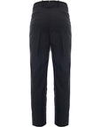 Alexander McQueen Men's Black Classic Mohair Trousers