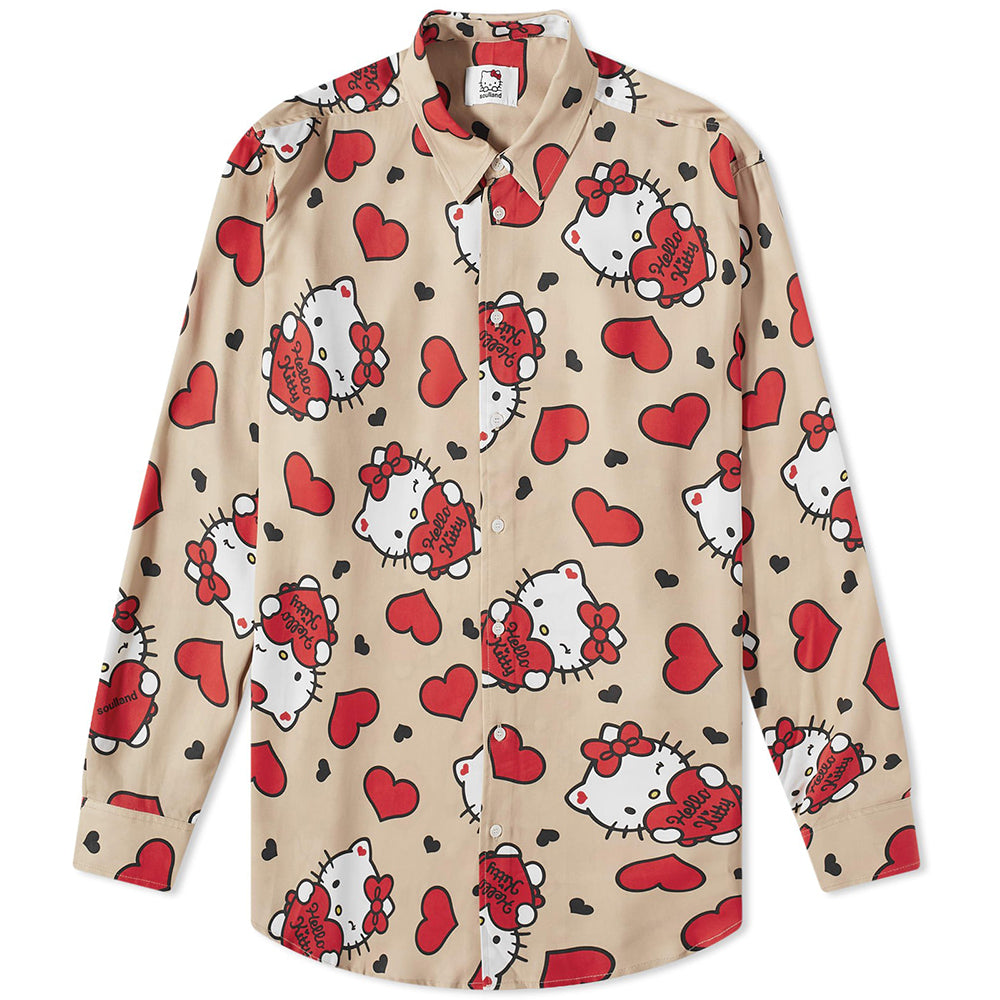Unisex Soulland x Hello Kitty Damon Heart Shirt