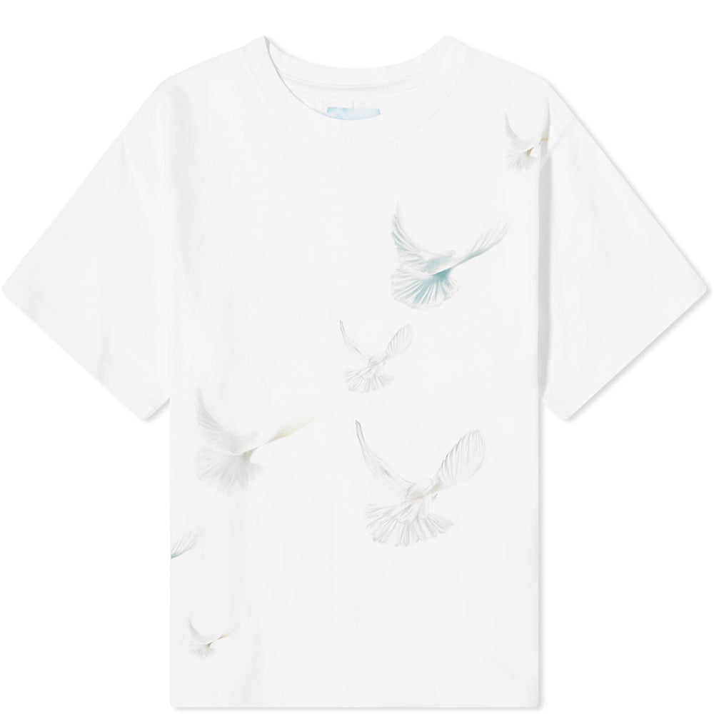 Womens 3.Paradis Singing Doves T-Shirt