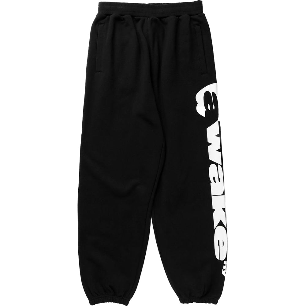 Awake Mens Apple Sweatpants Black