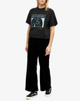 Awake Mens Peanuts Printed T Blk In Black