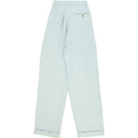 Bally Womens Ultra Flare Trousers in Baby Blue