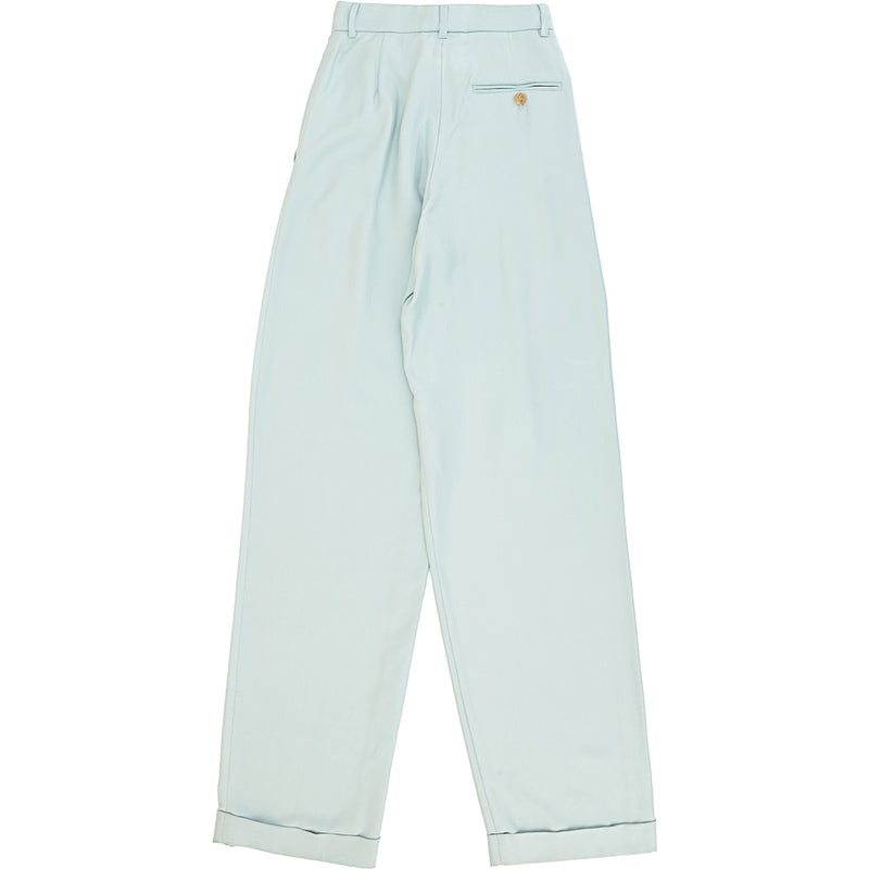 Bally Womens Ultra Flare Trousers in Baby Blue