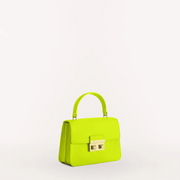 BELLA MINI TOP HANDLE IN YELLOW FLUO