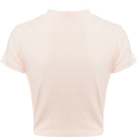 Reebok Women's Cream Small Central Logo Long Sleeve Top