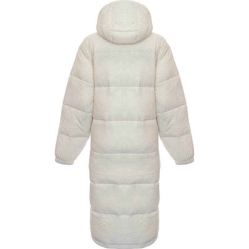 Dickies Women's Cream New Atlanta Long Puffer Coat