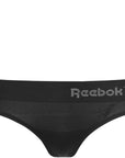 Reebok Women's 2 Pack Seamless Brief in Black