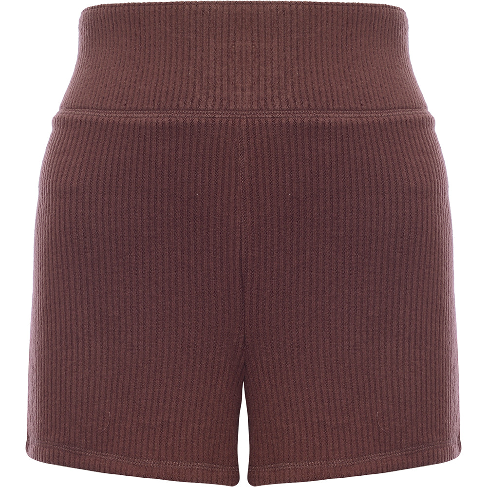 Abercrombie & Fitch Women's Dark Brown Knitted Short