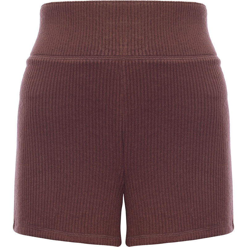 Abercrombie & Fitch Women's Dark Brown Knitted Short