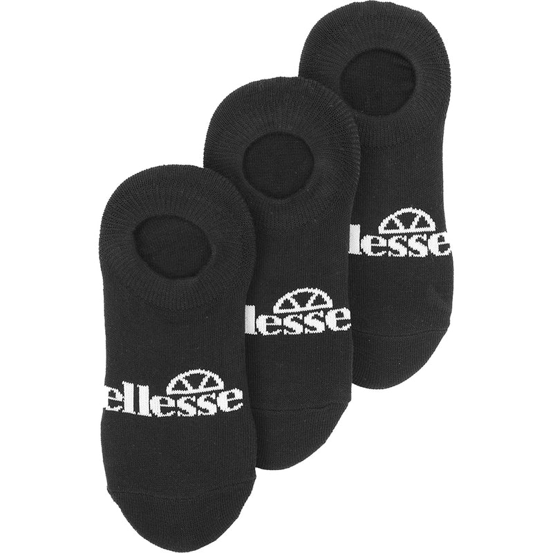 Ellesse Women's Black 3 Pack Socks