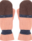 Becksondergaard Women's Sand Colour Block Mittens