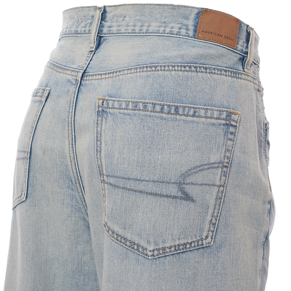 American Eagle Womens Blue 90's Boyfriend Jeans