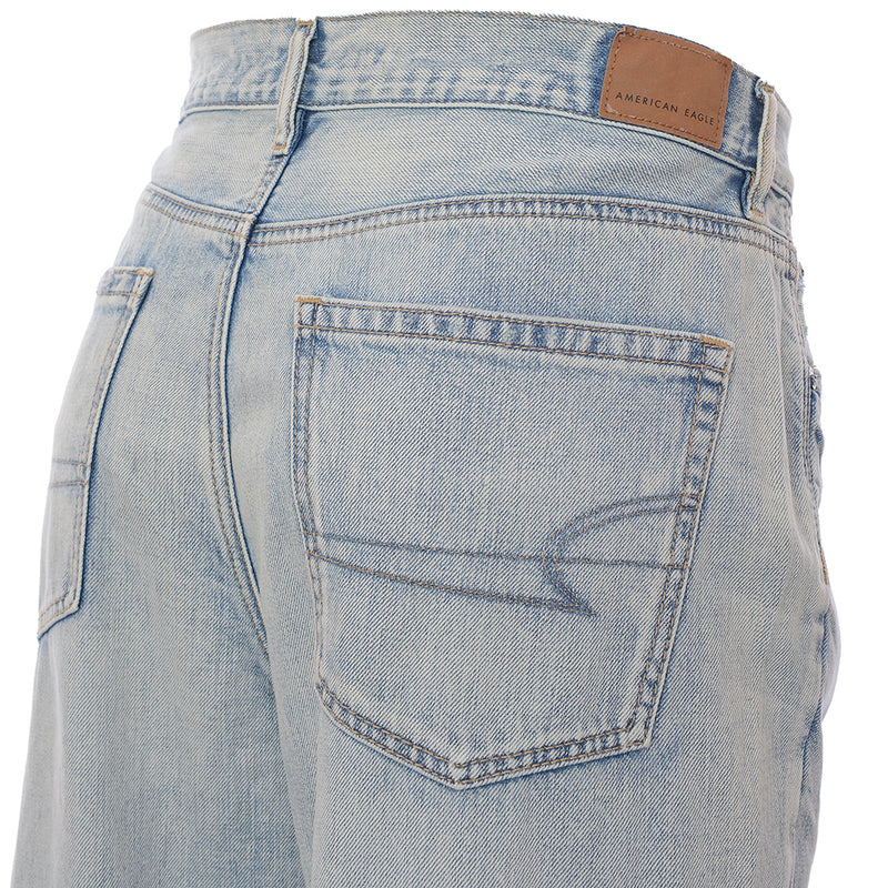 American Eagle Womens Blue 90's Boyfriend Jeans